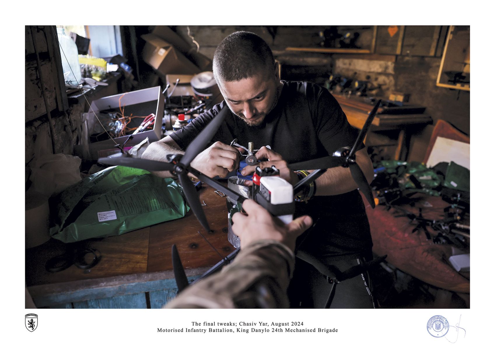 The final tweaks; Chasiv Yar, August 2024 oleg petrasiuk