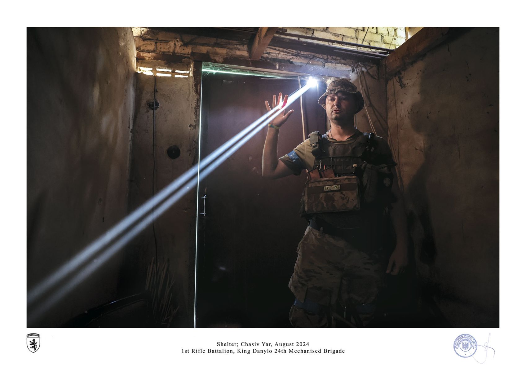 Shelter; Chasiv Yar, August 2024 by oleg petrasiuk