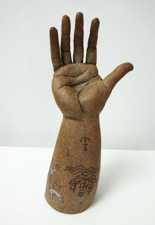 Hand with Heart and Lovebirds | Chris Barnes