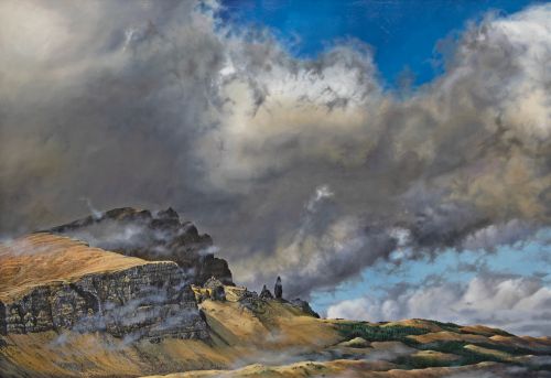 old man of storr by colin woolf