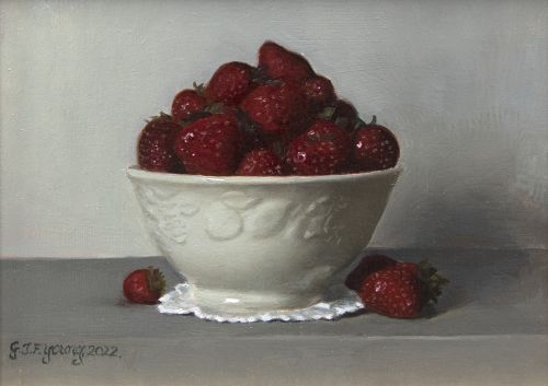 summer strawberries by gavin young