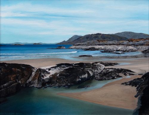 camus an lighe - the singing sands, ardnamurchan by niall logan