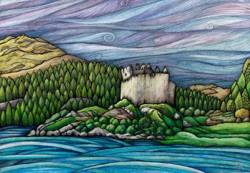 castle tioram by jennifer guest