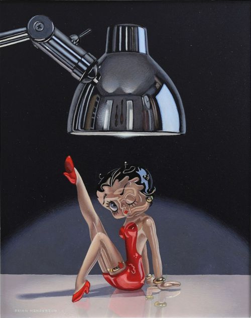 floodlit flapper | brian henderson