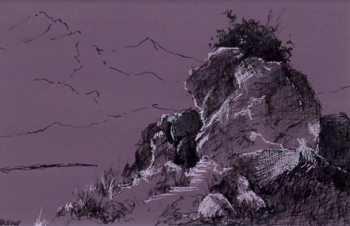 Rock Study, Skye | Anna Bussot
