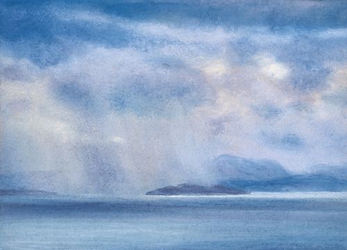evening squall over scalpay & the inner sound by matthew draper