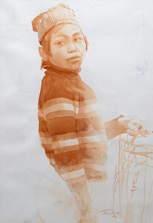 nepali boy by rob fairley