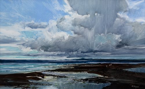 camusdarach beach, arisaig by alan b hayman
