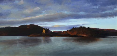 evening at tioram | andrew sinclair