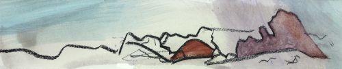 close to the edge, tiree series VI by anna raven