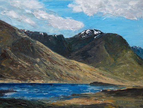 loch cluanie and druim shinnach by calum macfarlane barrow