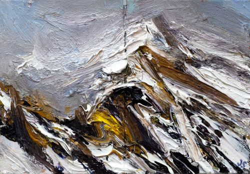 winter ascent, file mountain by jonathan shearer