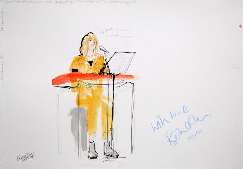 beth orton playing keyboard by jenny soep