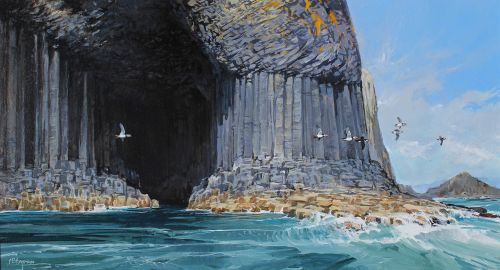 fingal's cave by alan b hayman