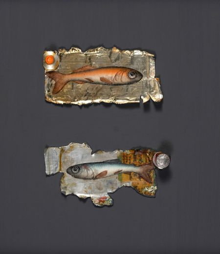 gold and silver fragments by donald provan