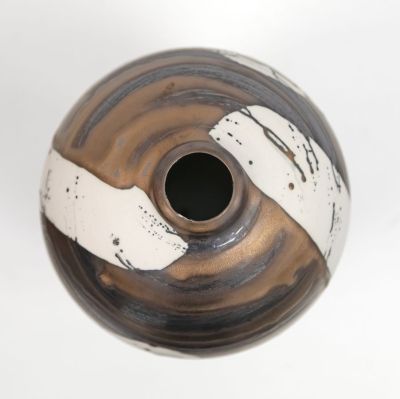 negative splash oblong vessel by tricia thom