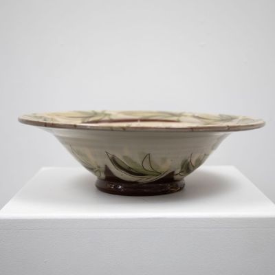 medium wild garlic serving bowl