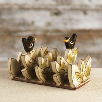 bird pair toast rack by michelle lowe