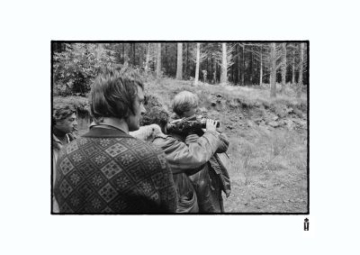 Take a deep breath Doug - Ken and Tony look on by norrie maclaren