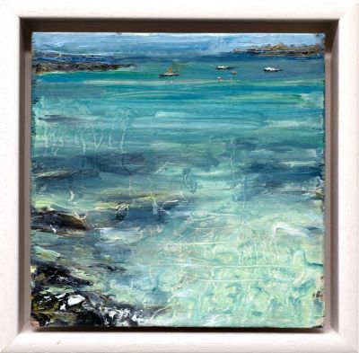 turquoise shallows, north end of iona by rose strang