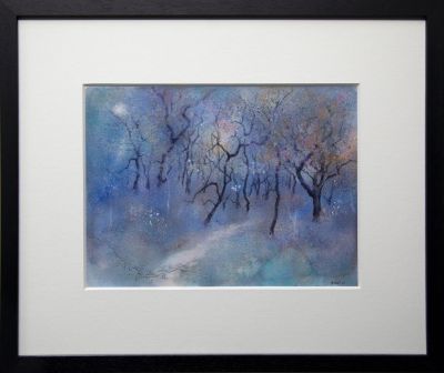a tree-lined pathway by anna bussot