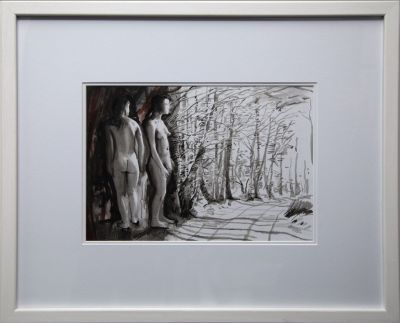 sketch for a graphic score by rob fairley