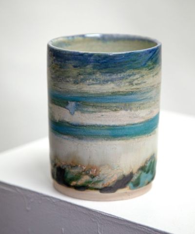 landscape vase II by pam matthews