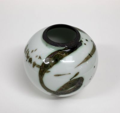 Tiny Moonjar, Clear Splash | Tricia Thom