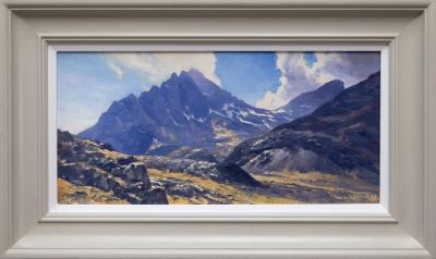up into the silence, cuillin of skye by david deamer