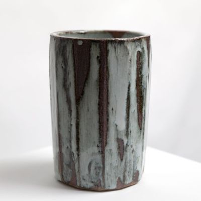 facetted jar by peter humpherson