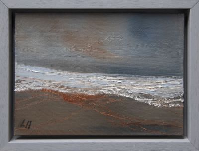 winter storm, loch sunart by lisa houston