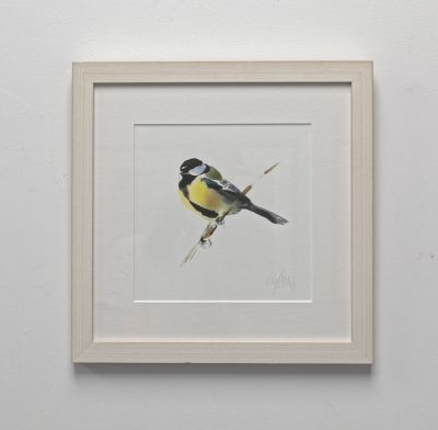 great tit by lucy newton