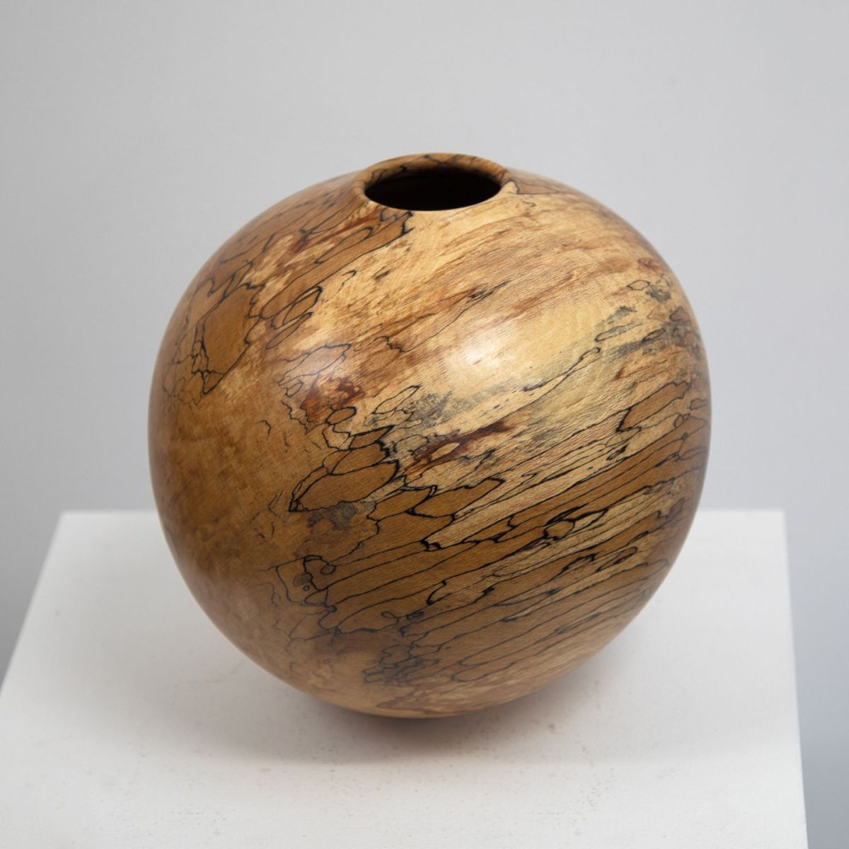 spalted beech vessel III by angus clyne