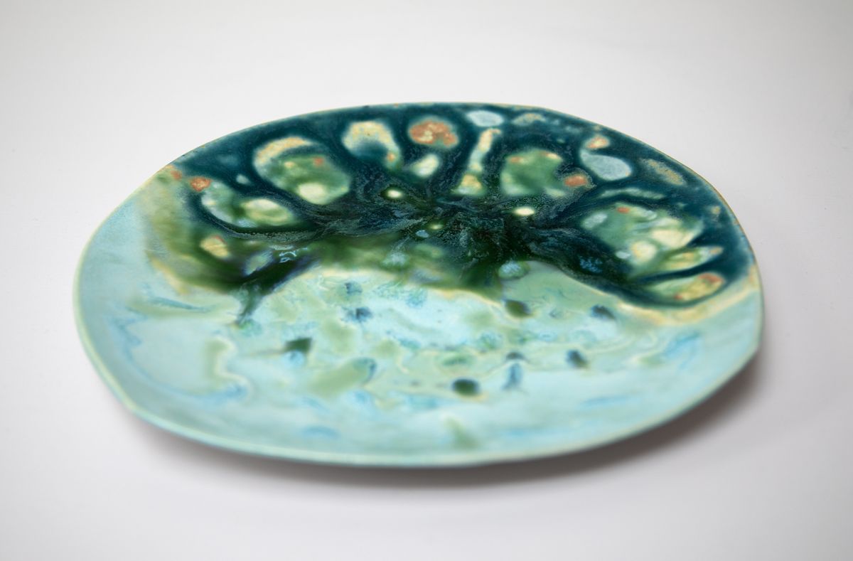 shoreline dish II by helen michie