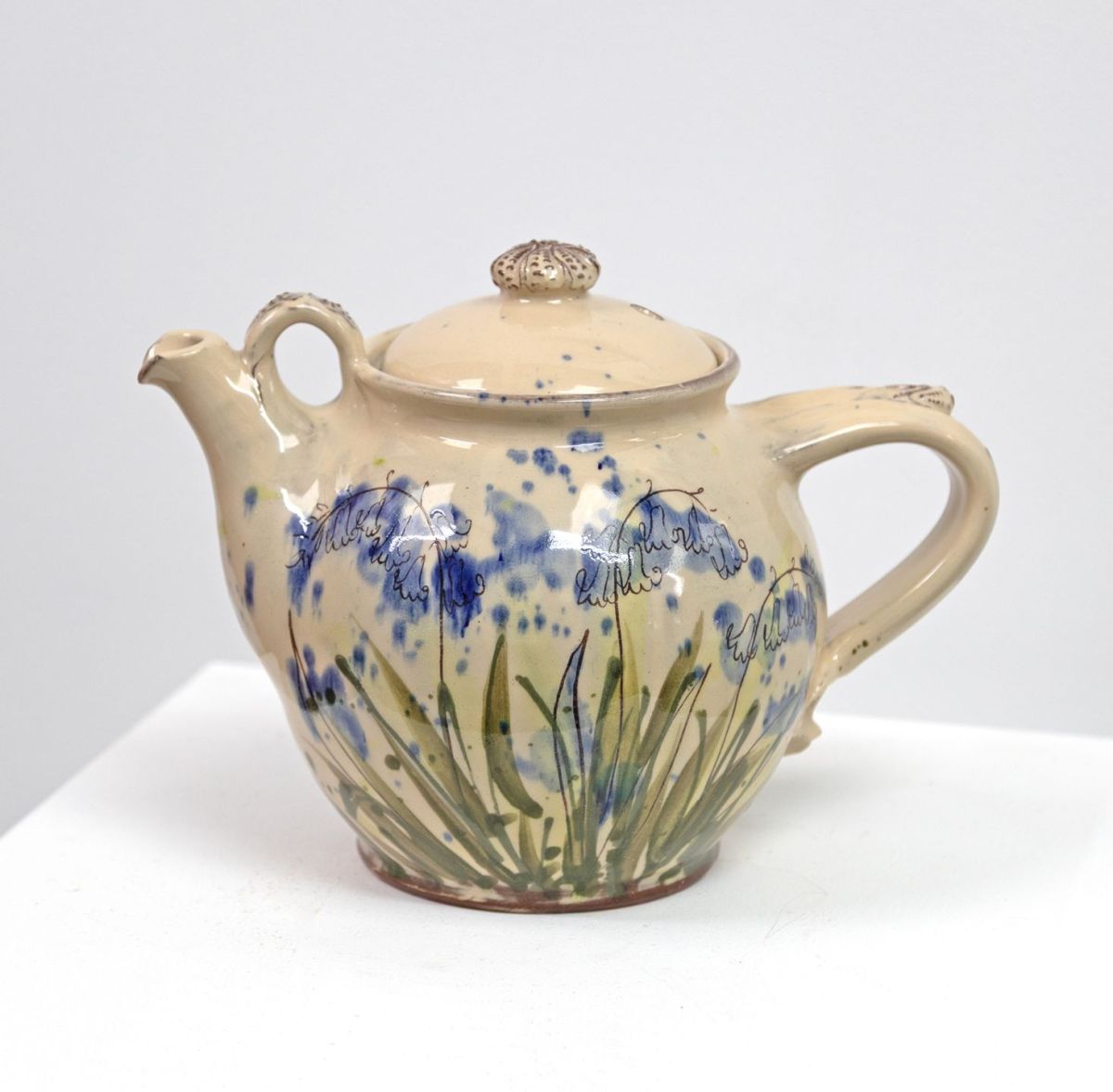 large teapot bluebell by michelle lowe